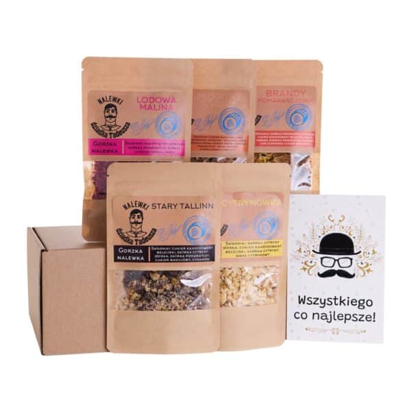 Zestaw gorzkich nalewek