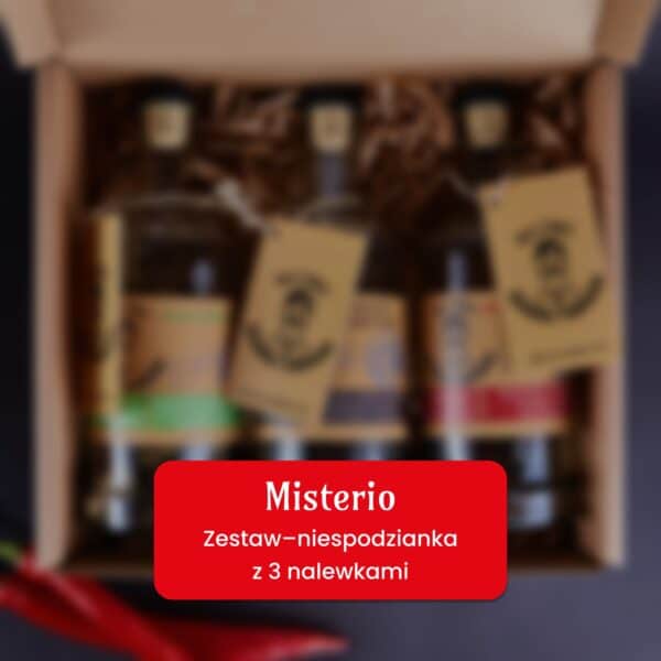 Zestaw "Misterio" (3 nalewki)